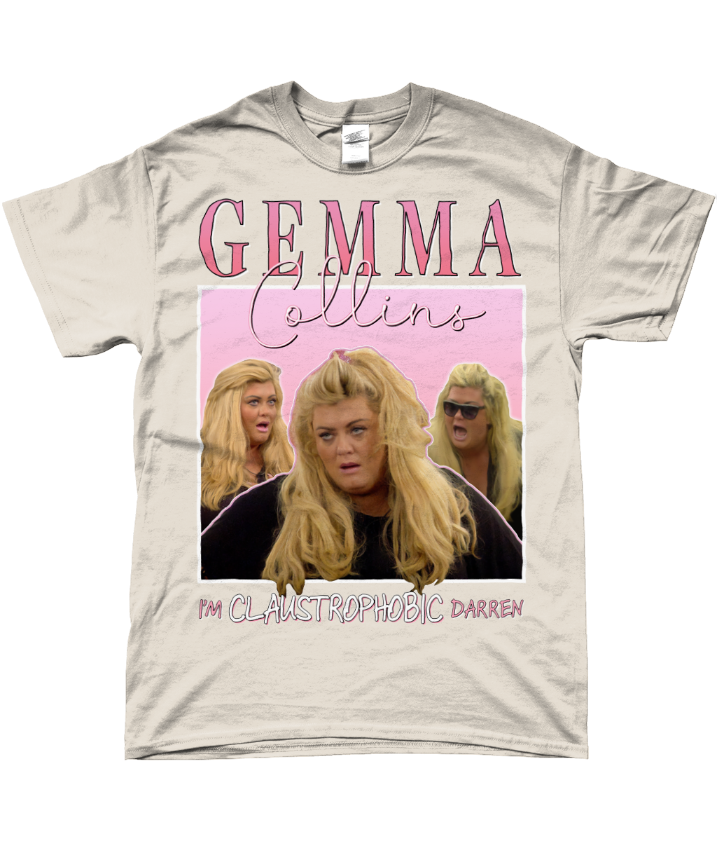 Gemma Collins I'm Claustrophobic Darren Big Brother UK Unisex Crewneck T-shirt