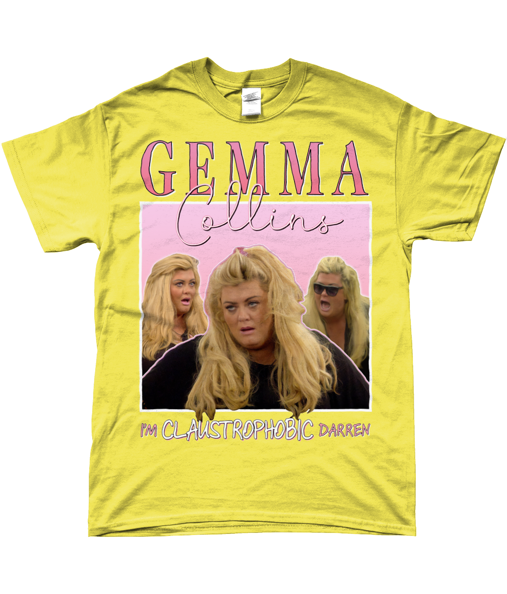 Gemma Collins I'm Claustrophobic Darren Big Brother UK Unisex Crewneck T-shirt