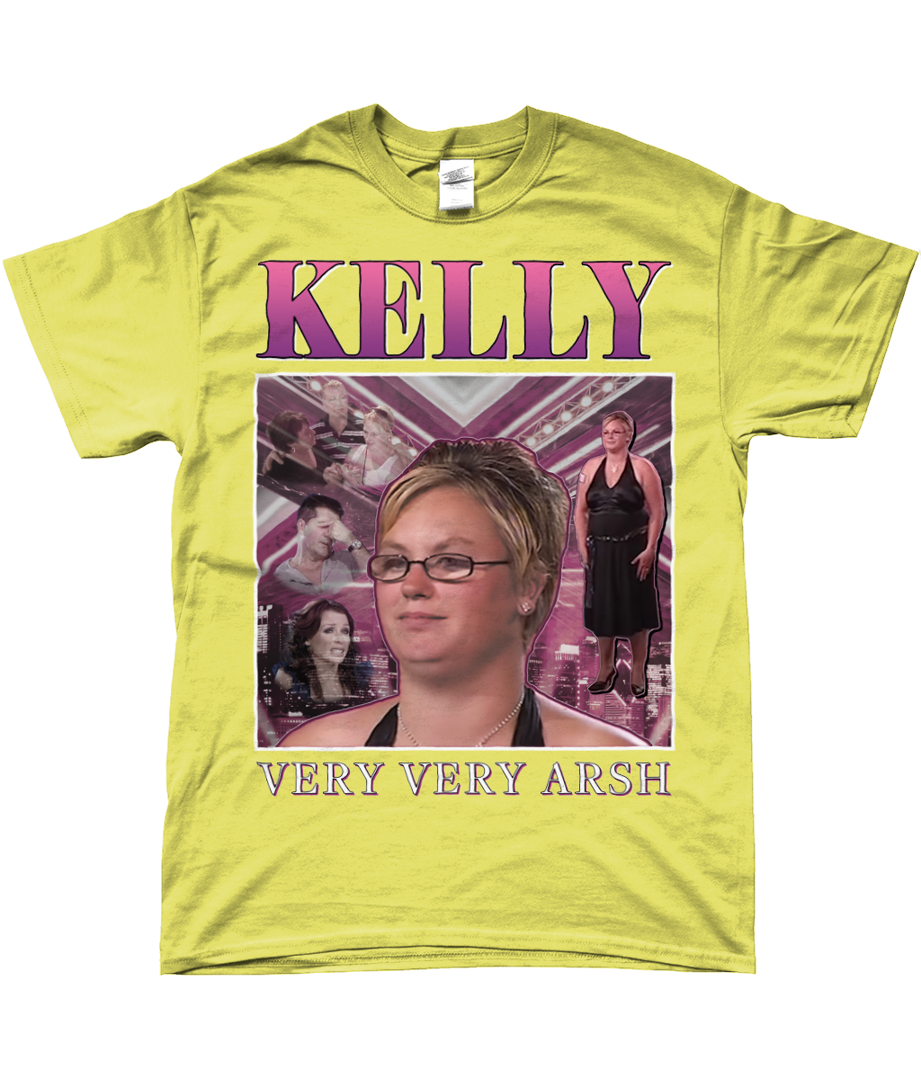 Kelly Very Very Arsh X Factor UK Audition Unisex Crewneck T-shirt