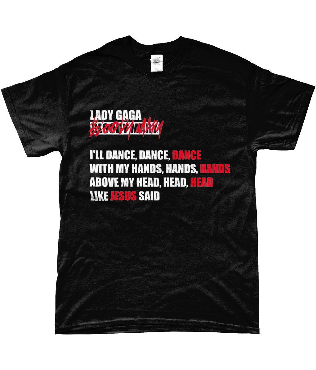 Lady Gaga Bloody Mary Lyric Graphic T-Shirt