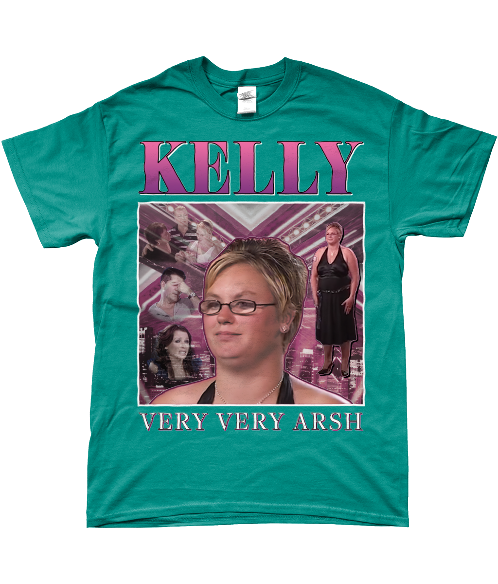 Kelly Very Very Arsh X Factor UK Audition Unisex Crewneck T-shirt